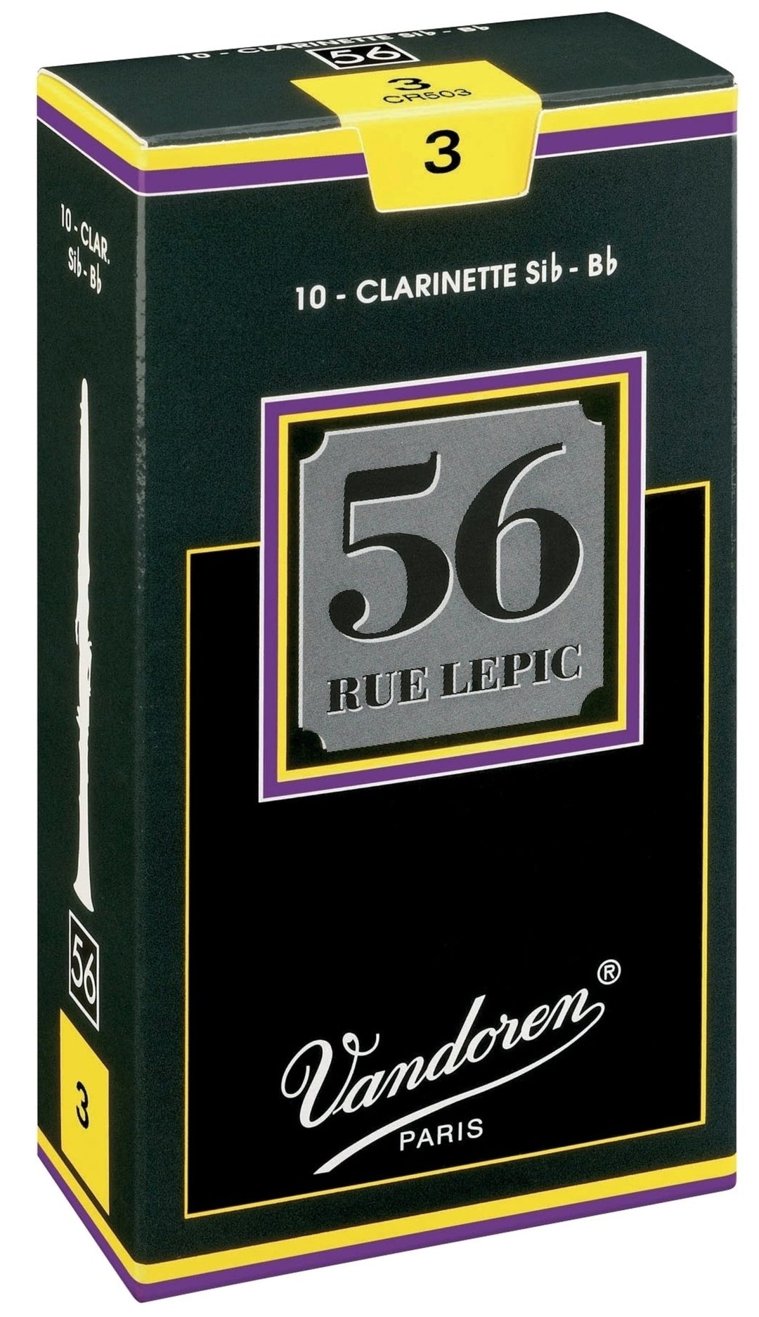 Vandoren Reeds Bb-klarinet 56 Rue Lepic - 2 1/2