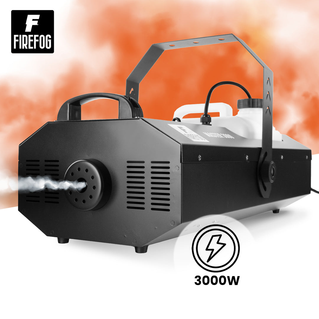 Firefog Master 3000 røykmaskin 3000 W med DMX og fjernkontroll