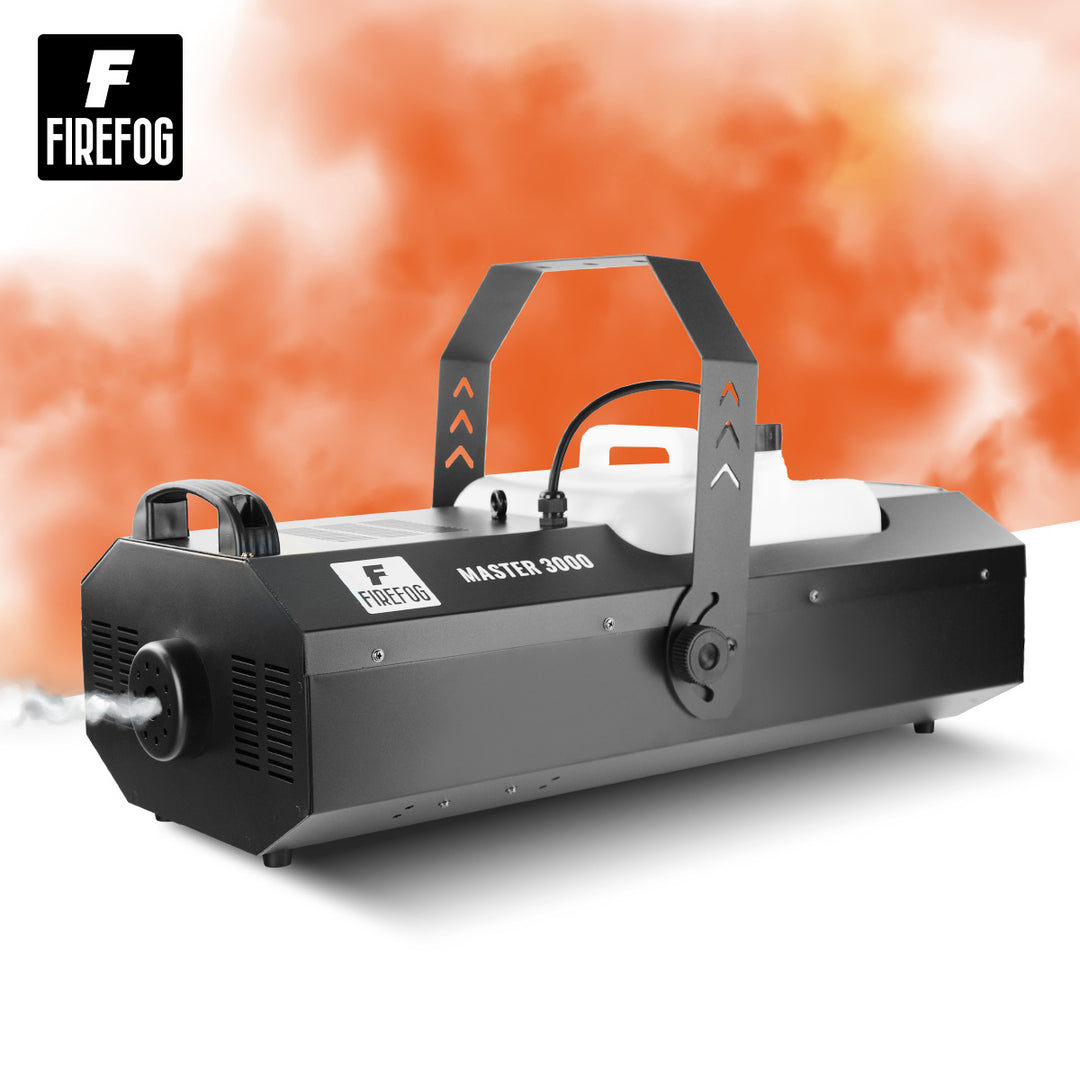 Firefog Master 3000 røykmaskin 3000 W med DMX og fjernkontroll