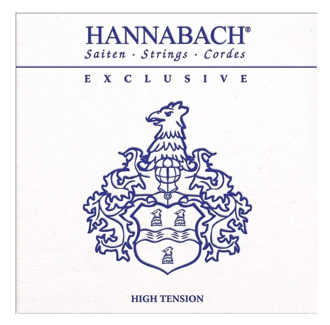 Hannabach strenger for klassisk gitar Exclusive Serie High Tension - Exclusiv High Tension-sett (EXCLHT)