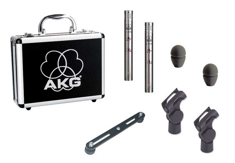 AKG C451B kondensatormikrofon (stereosett)