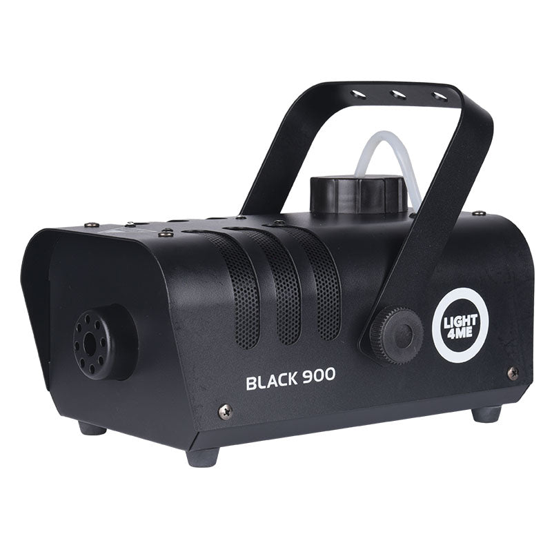 Light4Me Black 900 Røykmaskin 700W med kablet fjernkontroll