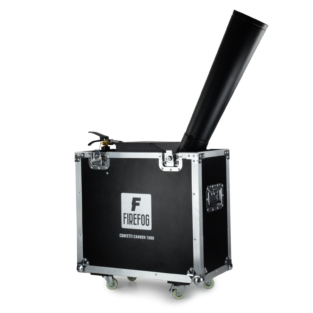 Firefog CANNON 1000+ CO2-konfettikanon i case