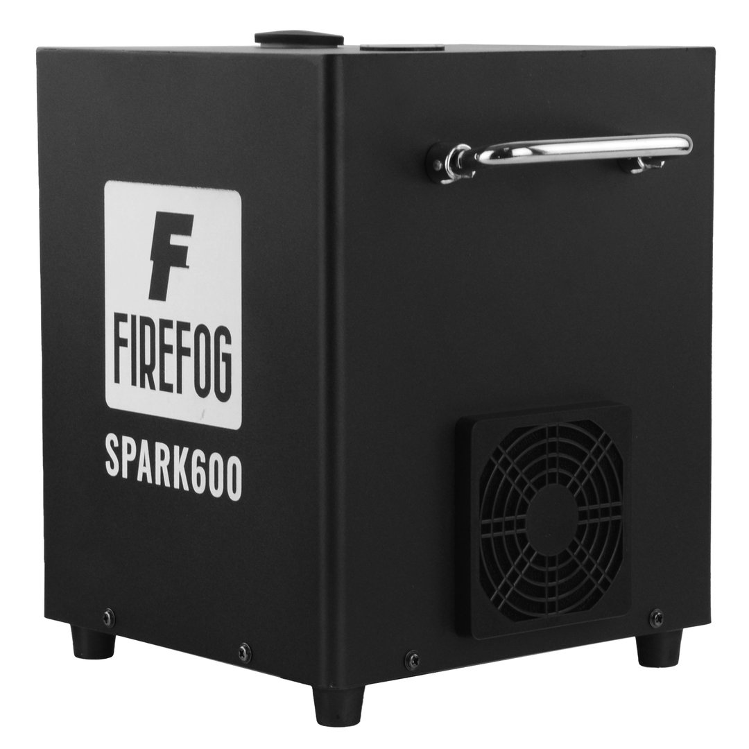 Firefog SPARK600 gnistmaskin med kalde gnister og DMX