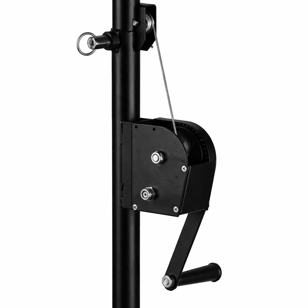 Hardman LS2 wind-up lysstativ, 1,6 til 2,8 m, 50 kg
