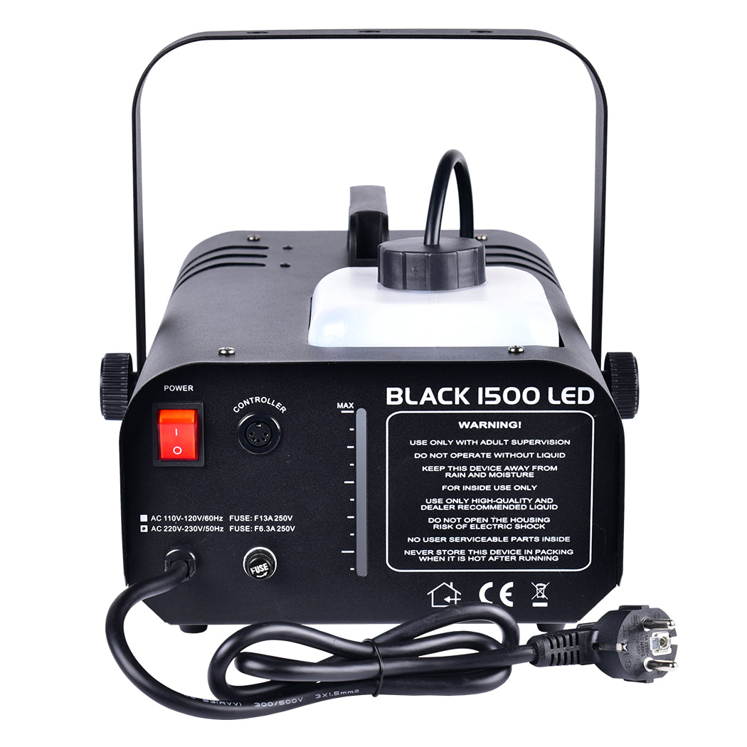 Light4Me 1500 røykmaskin med LED