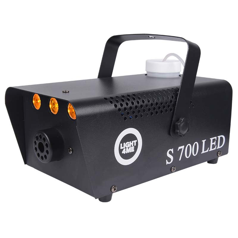 LIGHT4ME S 700W LED røykmaskin effektgenerator fjernkontroll
