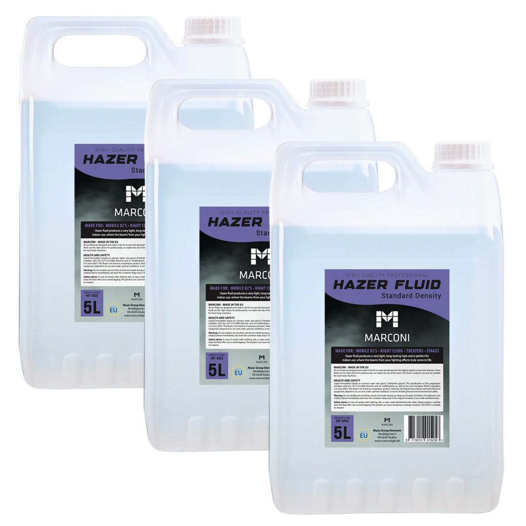 3 x 5L Hazervæske