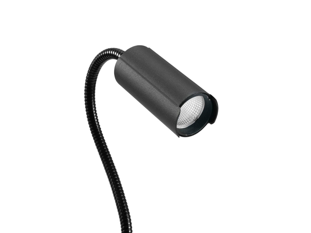EUROLITE LED KKL-7 spotlys 3000K svart