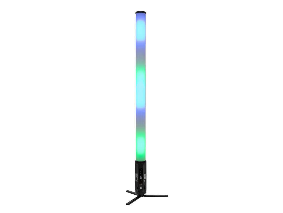 EUROLITE Set 8x AKKU IP Pixel Tube 360° PRO CRMX + Flightcase med hjul og ladefunksjon