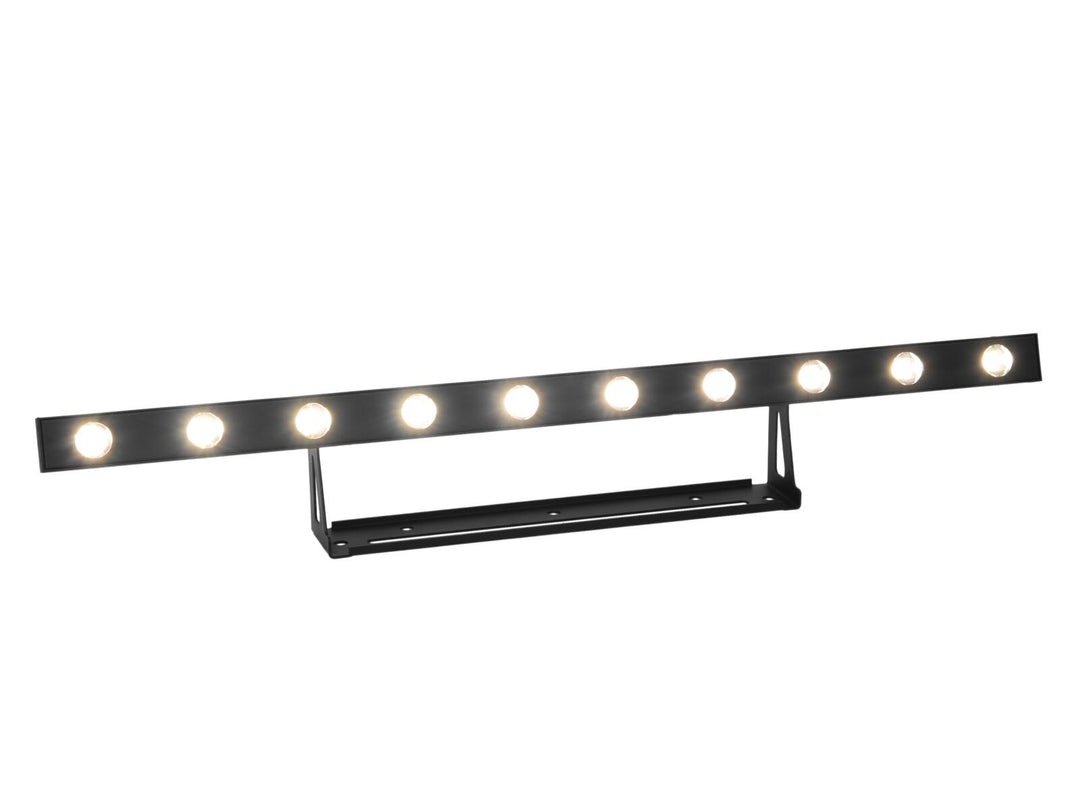 EUROLITE Sett med 2x LED STP-10 Sunbar 3200K 10x5W Light Bar + koffert