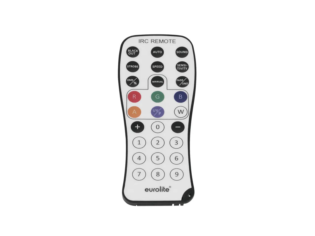 EUROLITE Set LED KLS-180 hvit + BS-2 EU høyttalerstativer i hvit