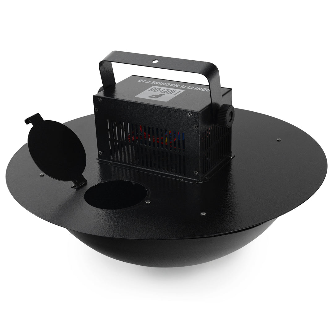 Firefog elektrisk konfettikanon 200 W med DMX og fjernkontroll