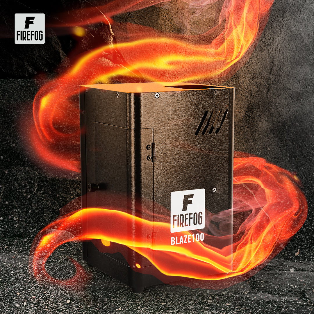 Firefog BLAZE100 flammemaskin 200 W med DMX
