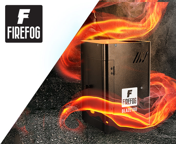 Firefog BLAZE100 flammemaskin 200 W med DMX