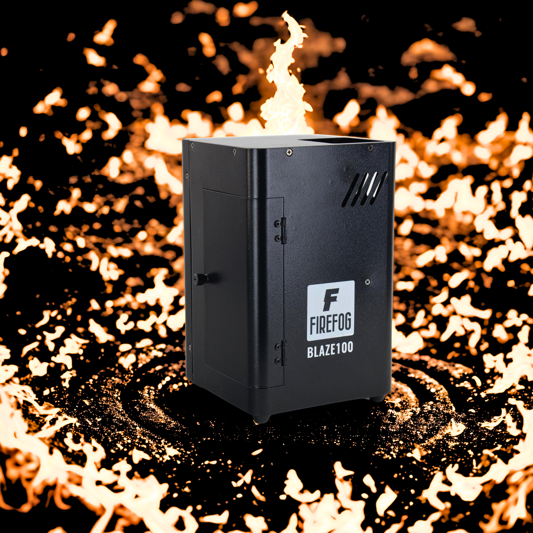 Firefog BLAZE100 flammemaskin 200 W med DMX