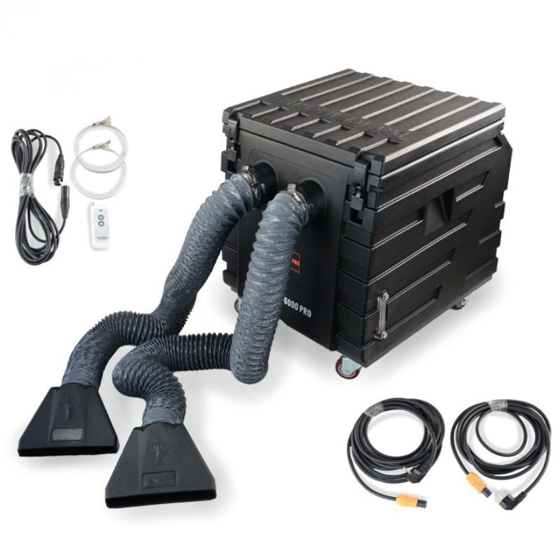 Firefog LF6000 PRO heavy smoke maskin for tørris, 6000 W