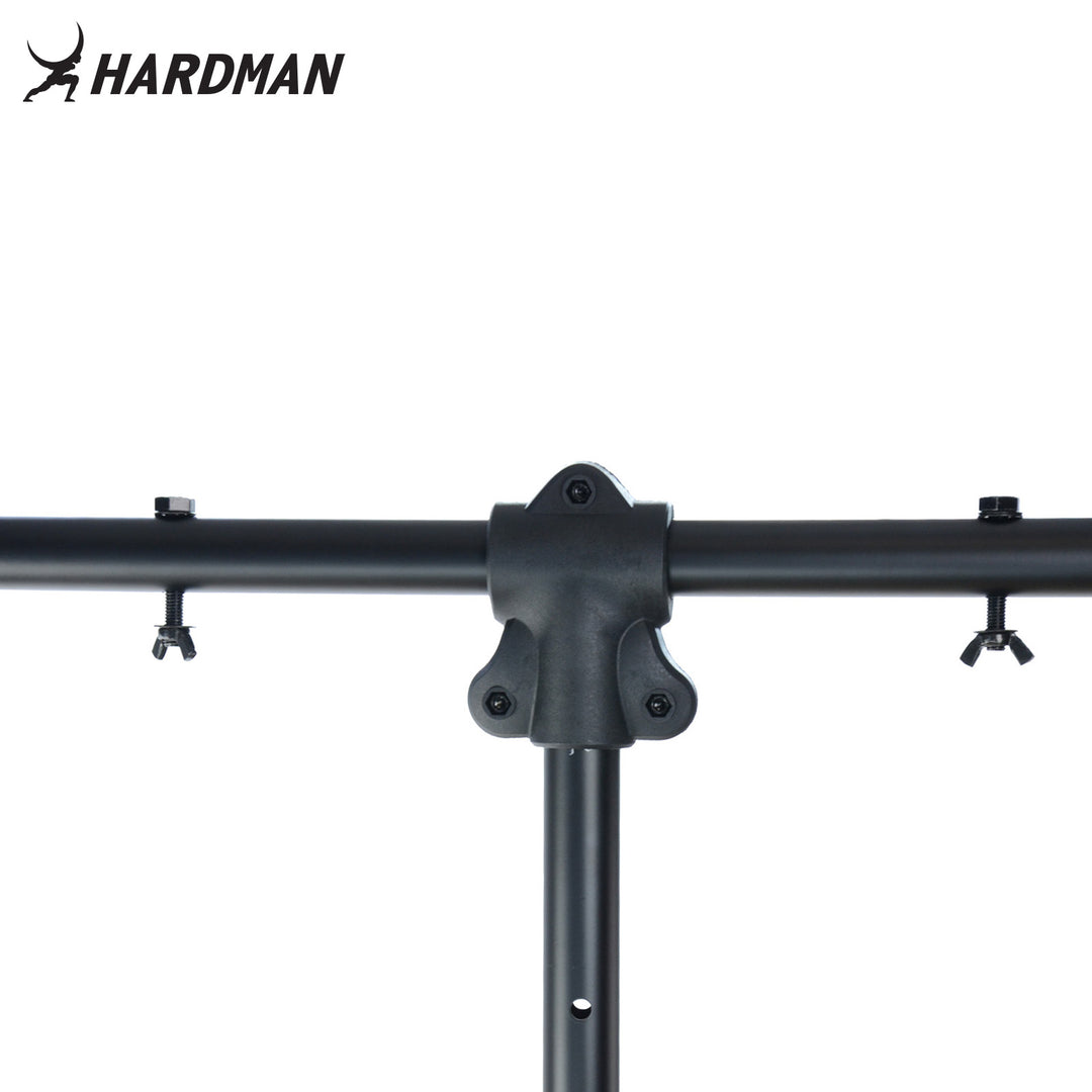 Hardman HLS2 lysstativ med T-bar, 2,5 m, 70 kg, svart