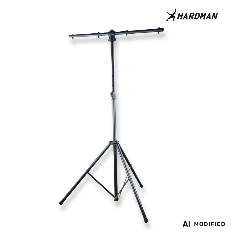 Hardman HLS3 lysstativ med T-bar og automatisk låsepinne, 2,5 m