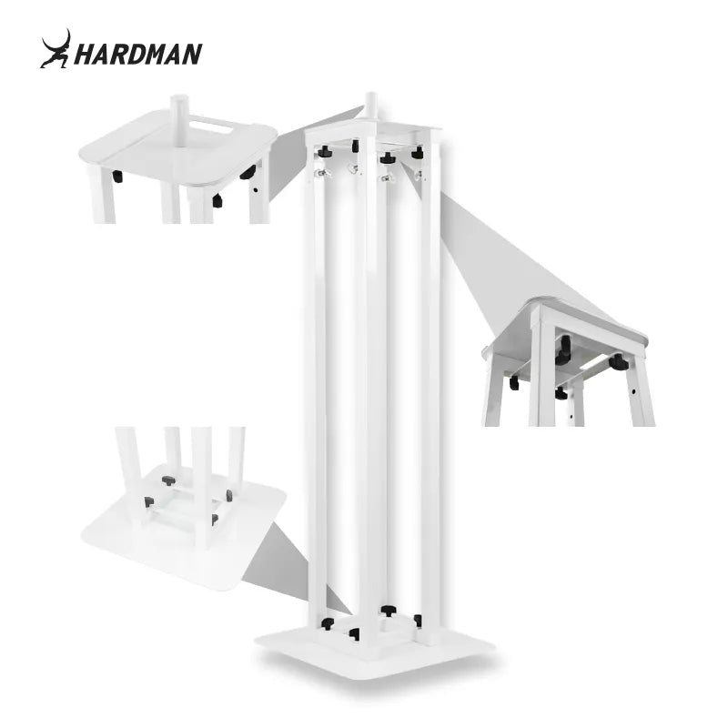 Hardman PTS24W totem, hvit, 135-250 cm
