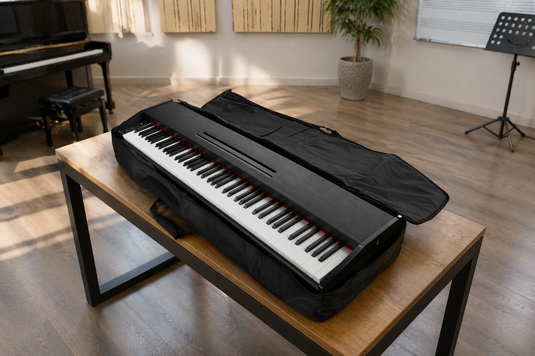 Mielczewski PSM100 veske til digitalpiano, opptil 135 x 39 x 13 cm