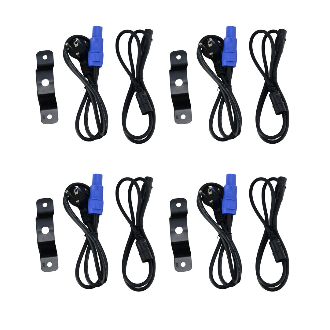 Lucendi BEAM100 moving head, sett med 4 stk. og case