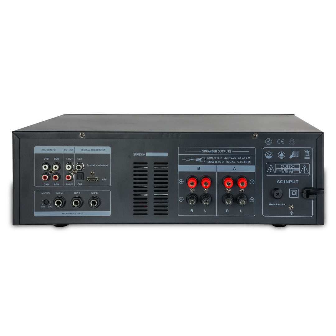Audioport KC8300-forsterker 2 x 300 W med DSP