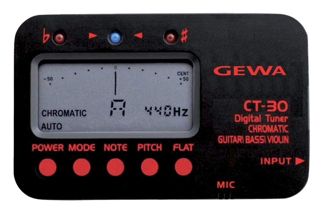 GEWA tuner CT-30 - kromatisk