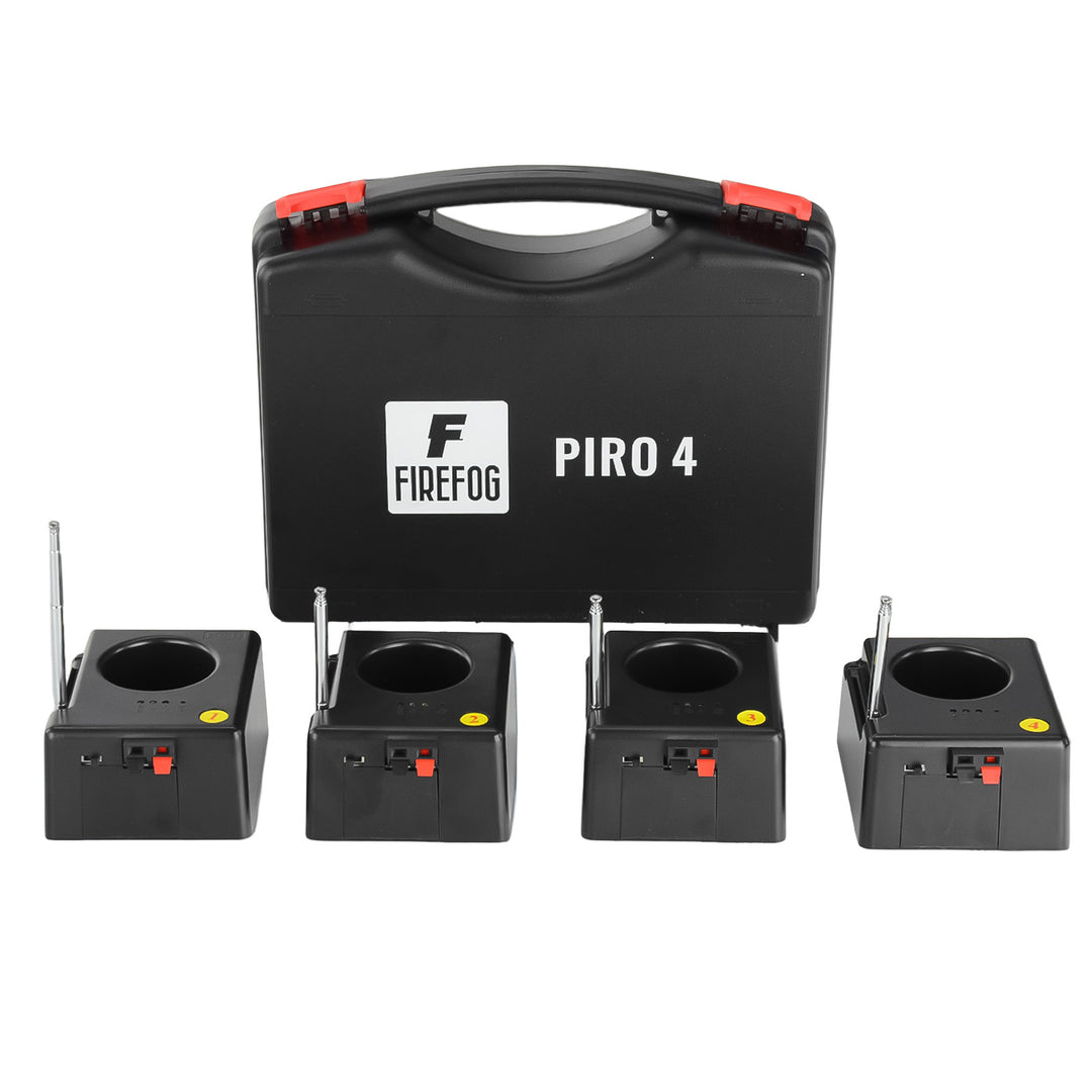 Firefog Piro 4 fjernantenningssett for gnistfontener, 4 kanaler