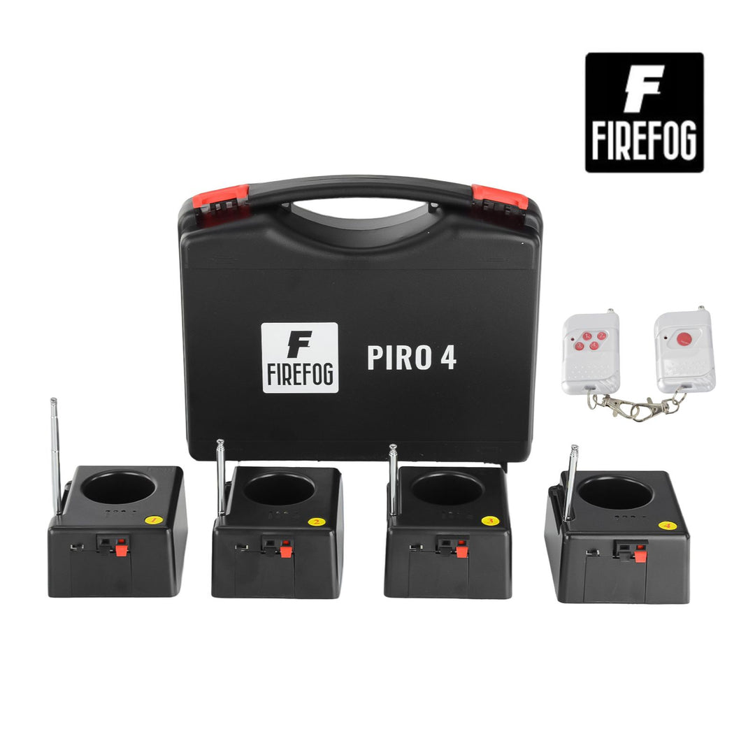 Firefog Piro 4 fjernantenningssett for gnistfontener, 4 kanaler