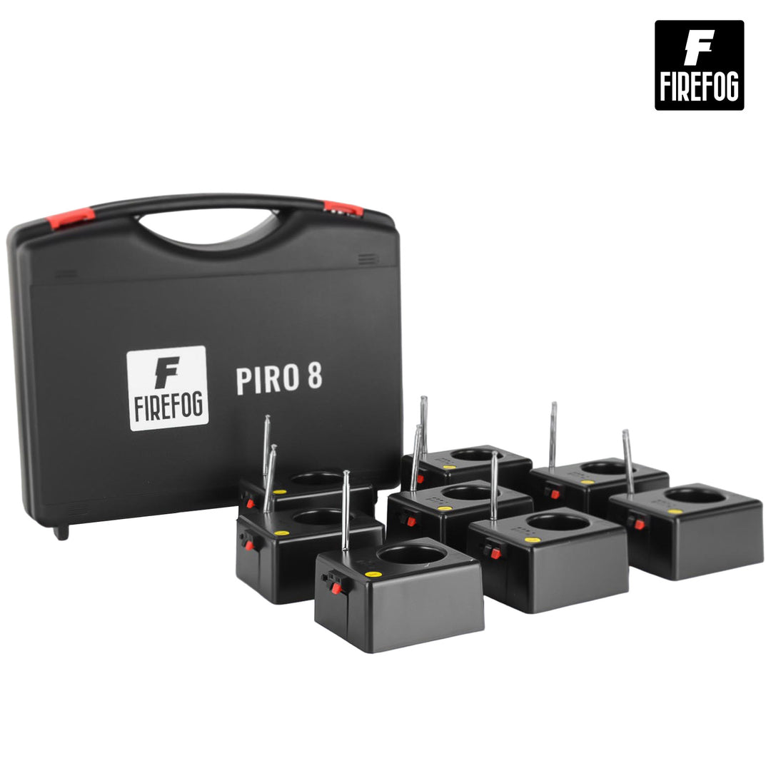 Firefog Piro 8 fjernantenningssett for gnistfontener, 8 kanaler