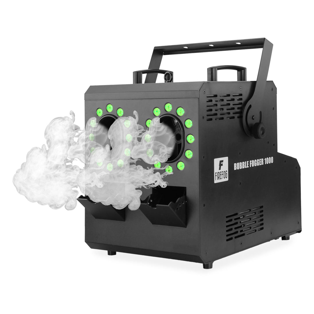 Firefog BUBBLE FOGGER 1000 røyk- og boblemaskin med RGBW LED