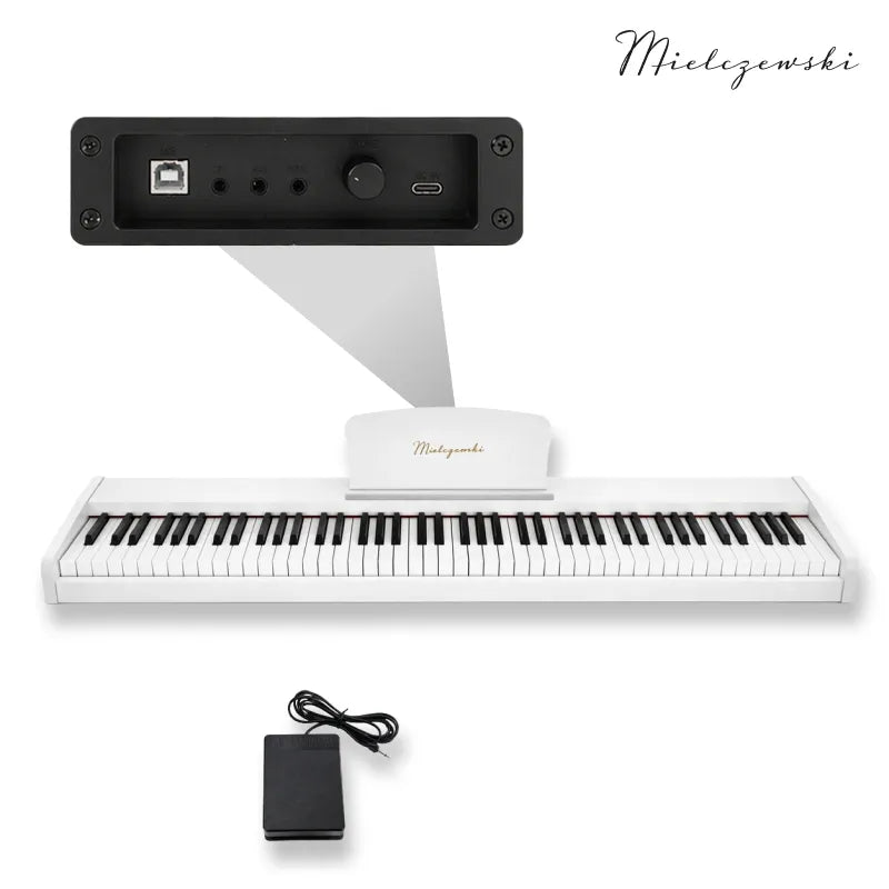 Mielczewski Canzona digitalpiano, hvit
