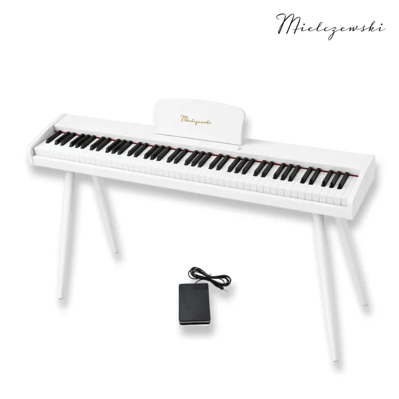 Mielczewski Canzonetta digitalpiano med ben, hvit