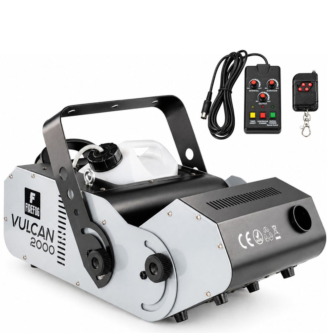 Firefog Vulcan 2000 røykmaskin 2000 W med justerbar vinkel