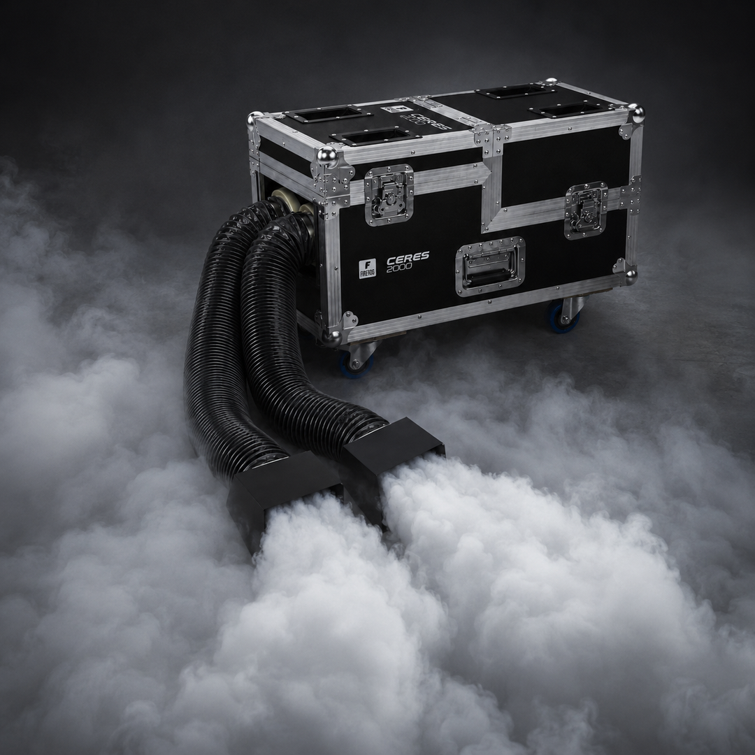 Firefog Ceres 2000 heavy smoke-maskin, ultrasonisk, 2000 W