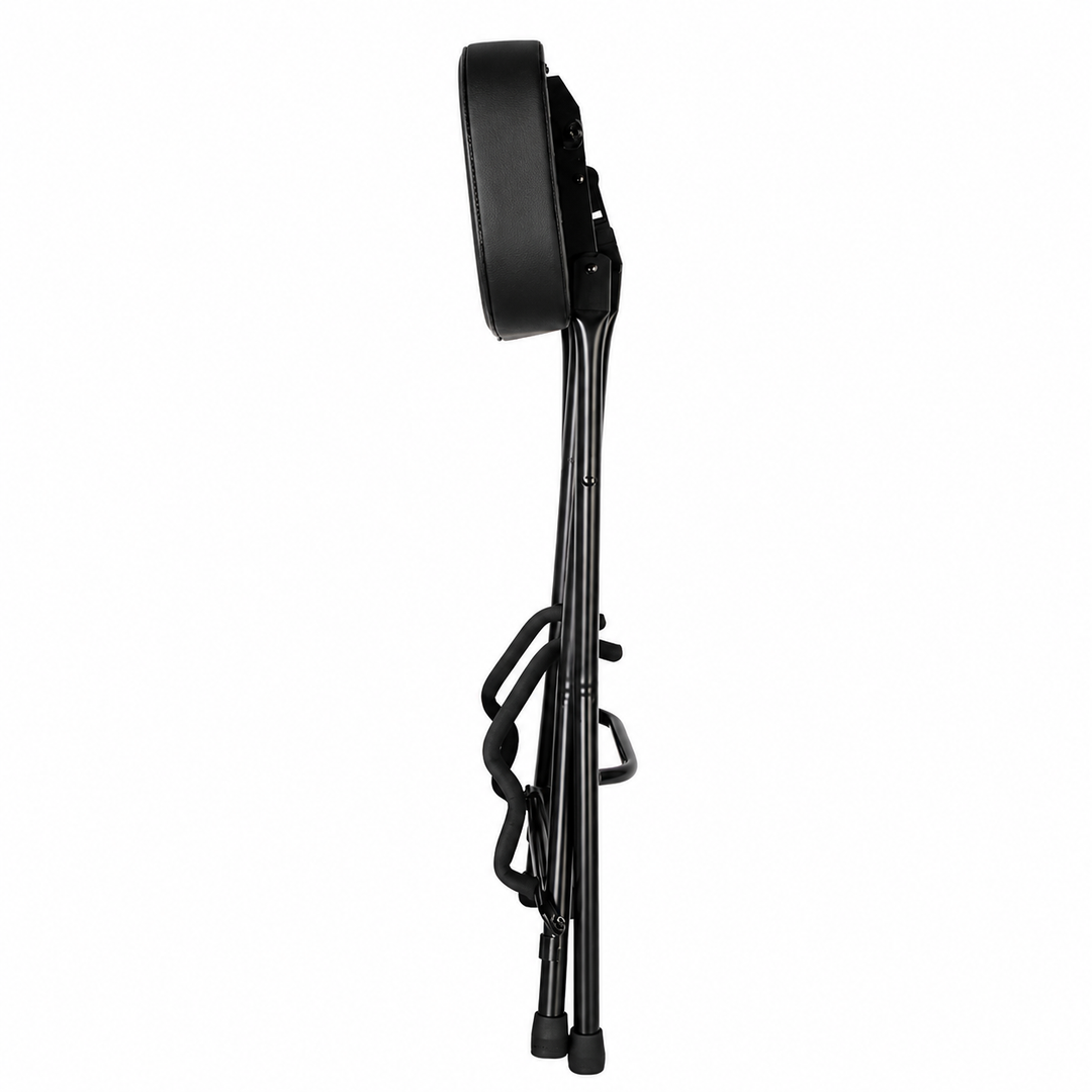 Hardman SB207 gitarstol med fotstøtte og gitarholder.