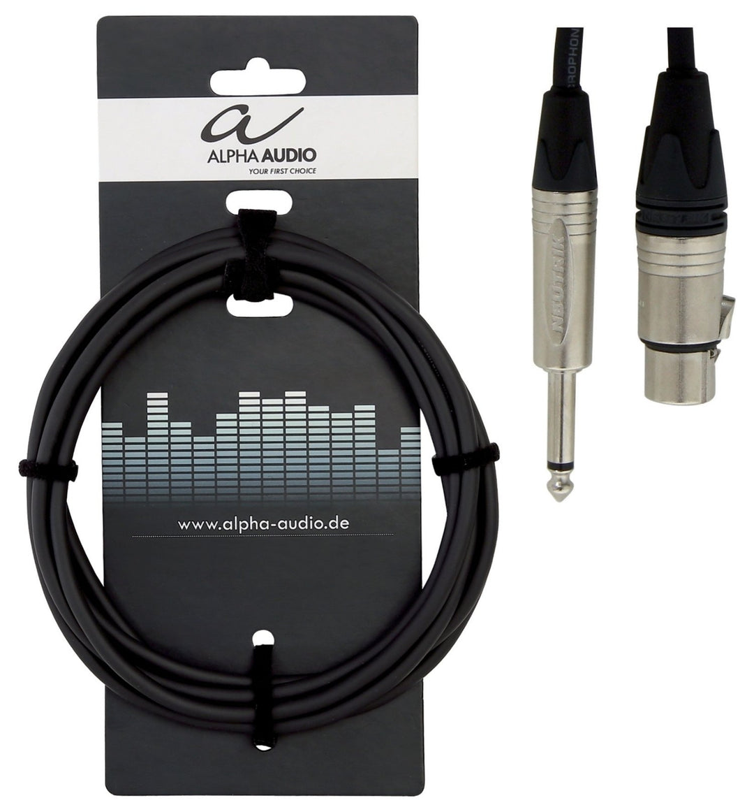 GEWA mikrofonkabel Peak Line - 6 m / PU=10