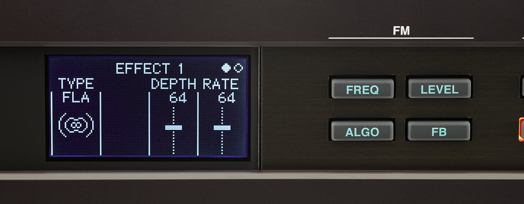 Yamaha Reface DX Synth Keyboard (svart)