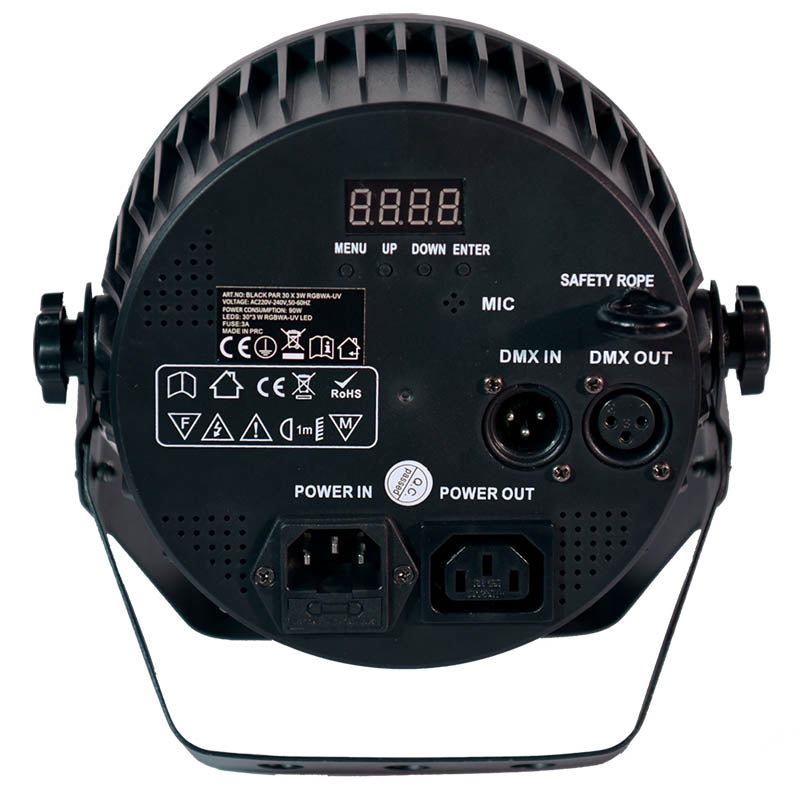 Light4Me PAR Spot 30x3W RGBA-UV LED