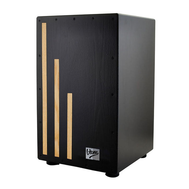 V-TONE Cajon med veske (svart)