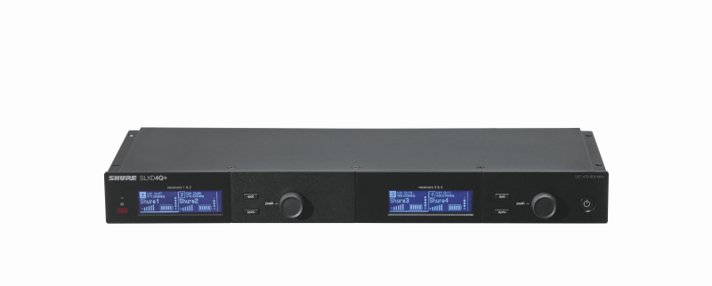 Shure SLXD4Q Quad Mottaker (G65)