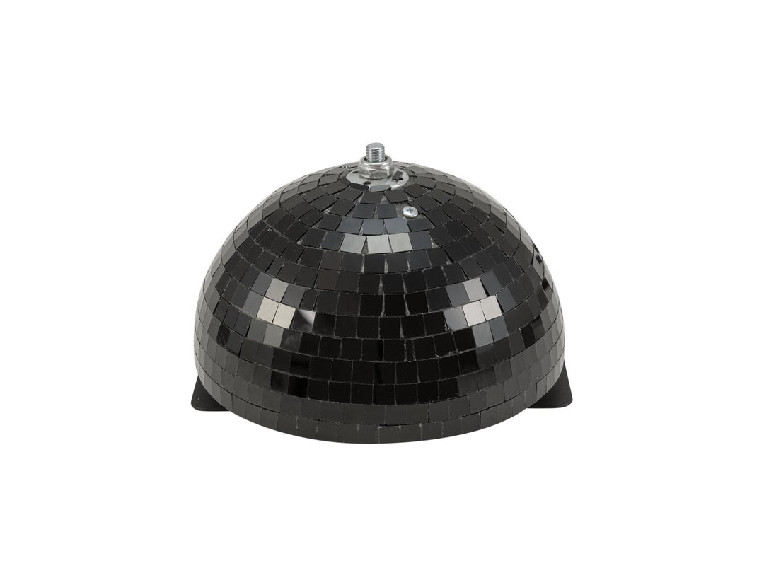 EUROLITE halvt speilkule 20 cm svart motorisert