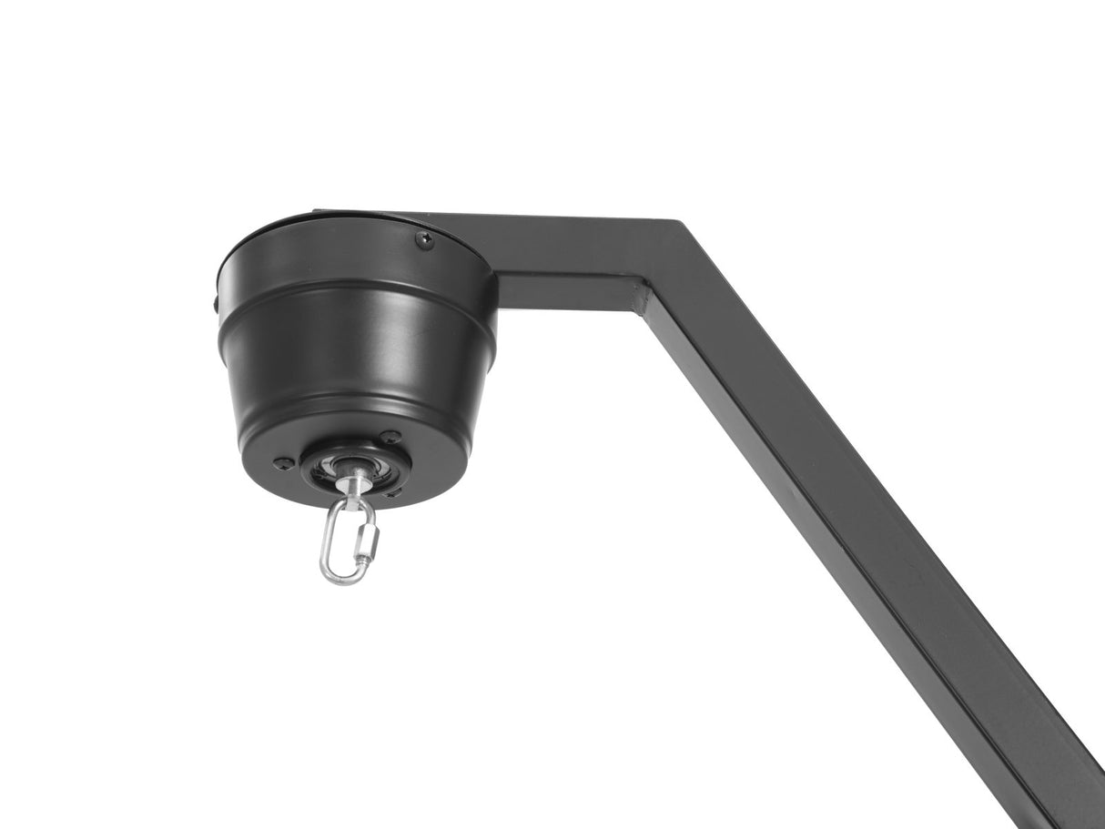 Holder med motor for discokuler opp til 50 cm (svart)