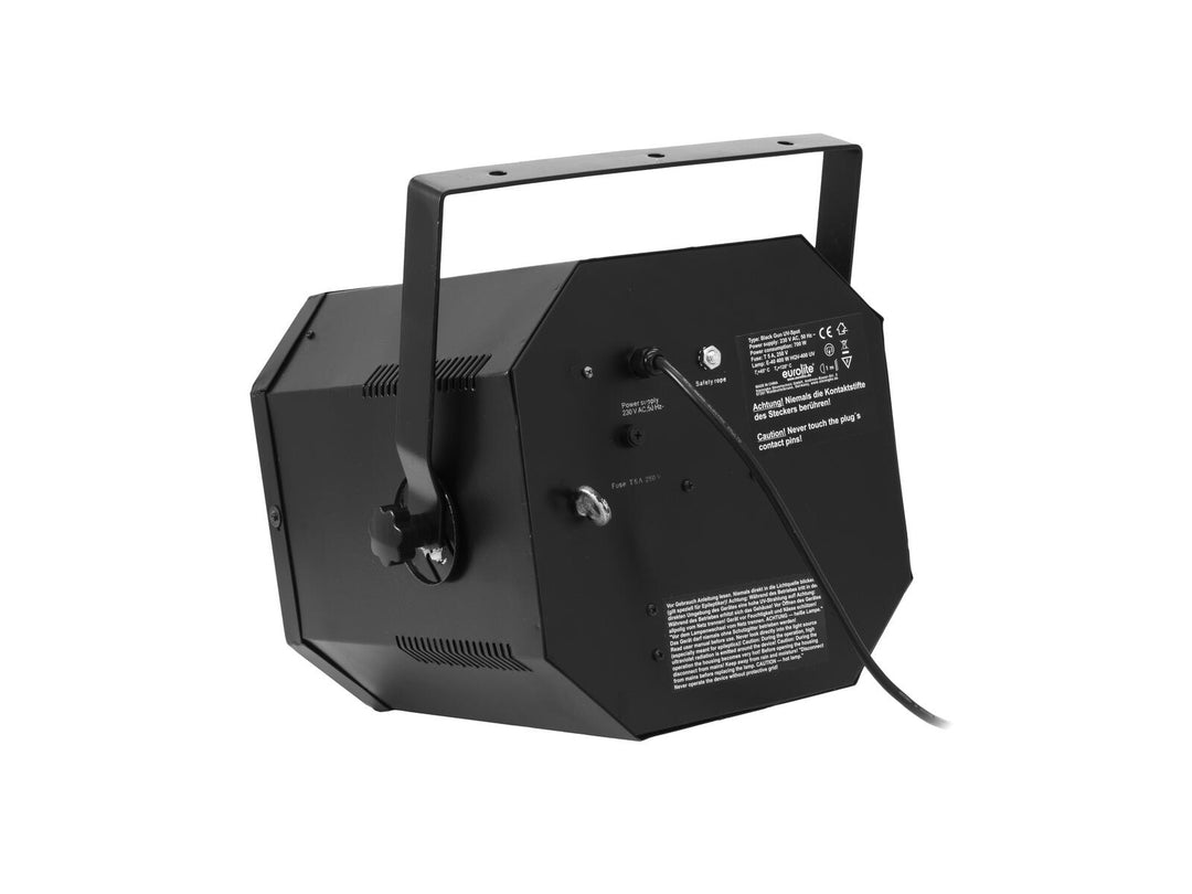 EUROLITE Black Gun UV Spot for E-40/400W