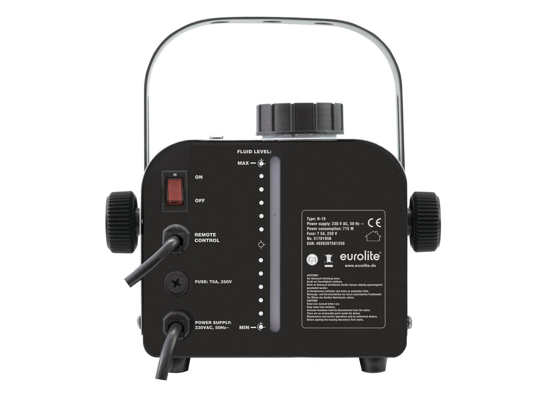 EUROLITE N-19 tåkemaskin sølv