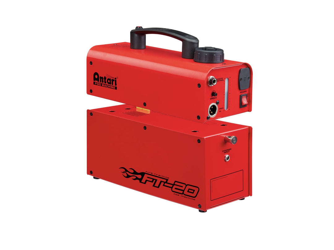 ANTARI FT-20X-B Mobil Røykmaskin (600W, Rød)