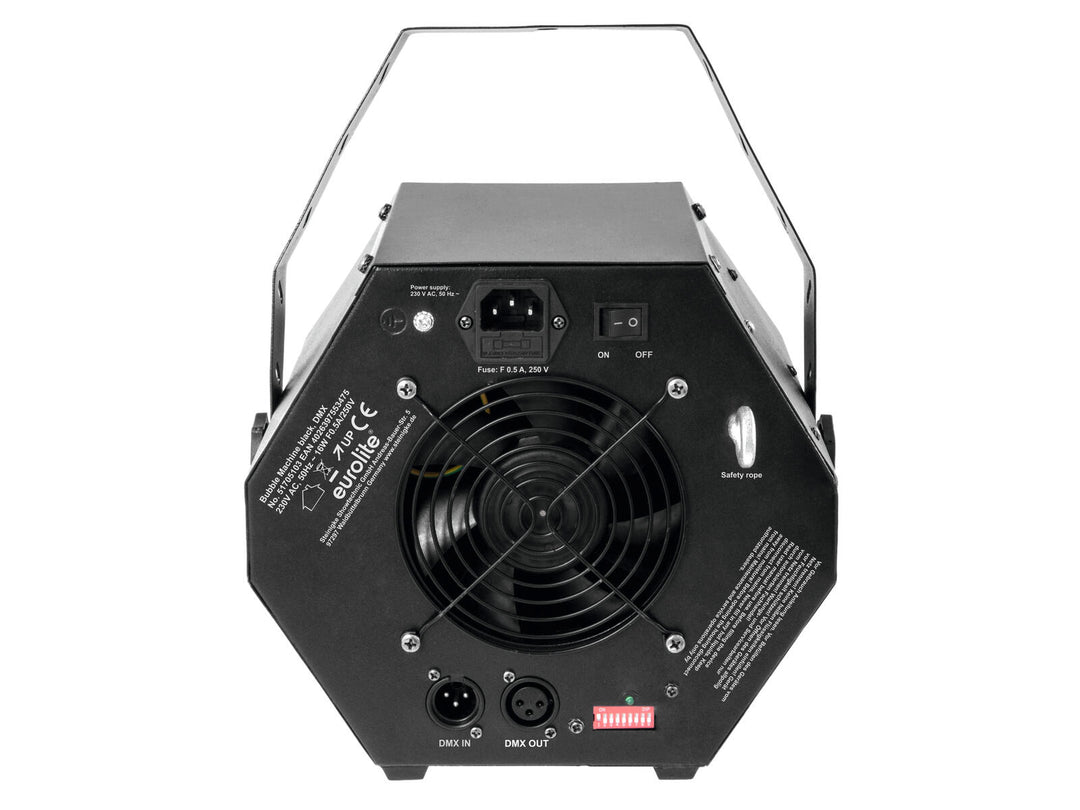 EUROLITE B-100 boblemaskin svart DMX