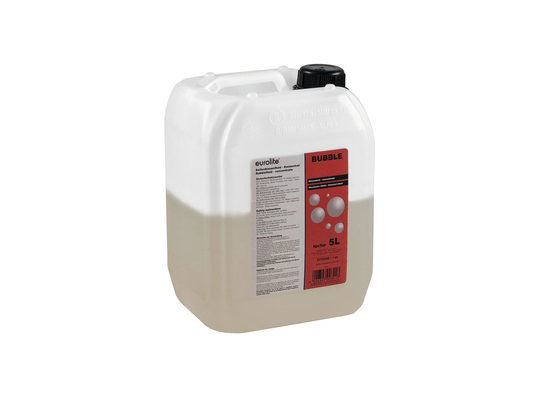 EUROLITE Set SD-201 DMX Bubble Machine + boblekonsentrat for 5 l