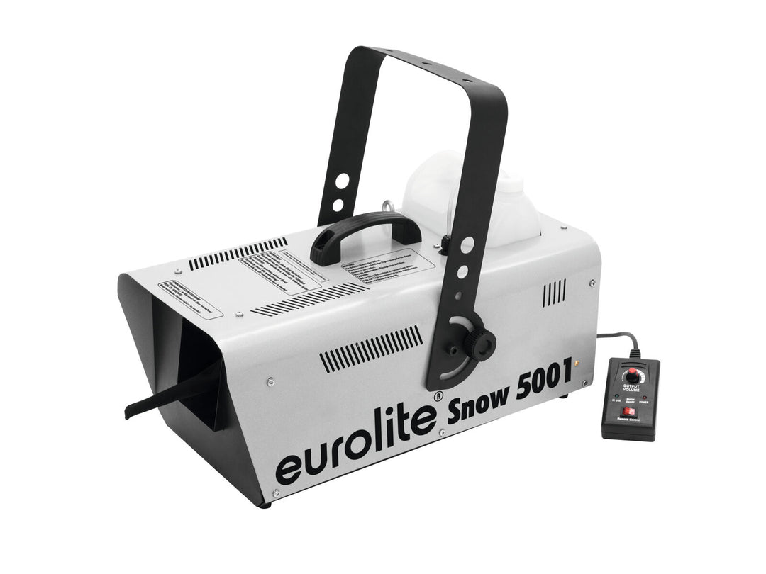 EUROLITE Set Snow 5001 snømaskin + Snow Fluid 5l